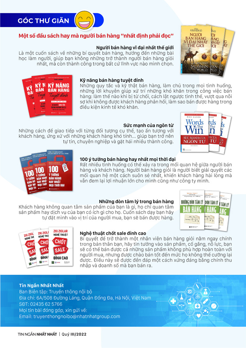 Tin ngắn Dược phẩm Nhất Nhất Quý 3/2022