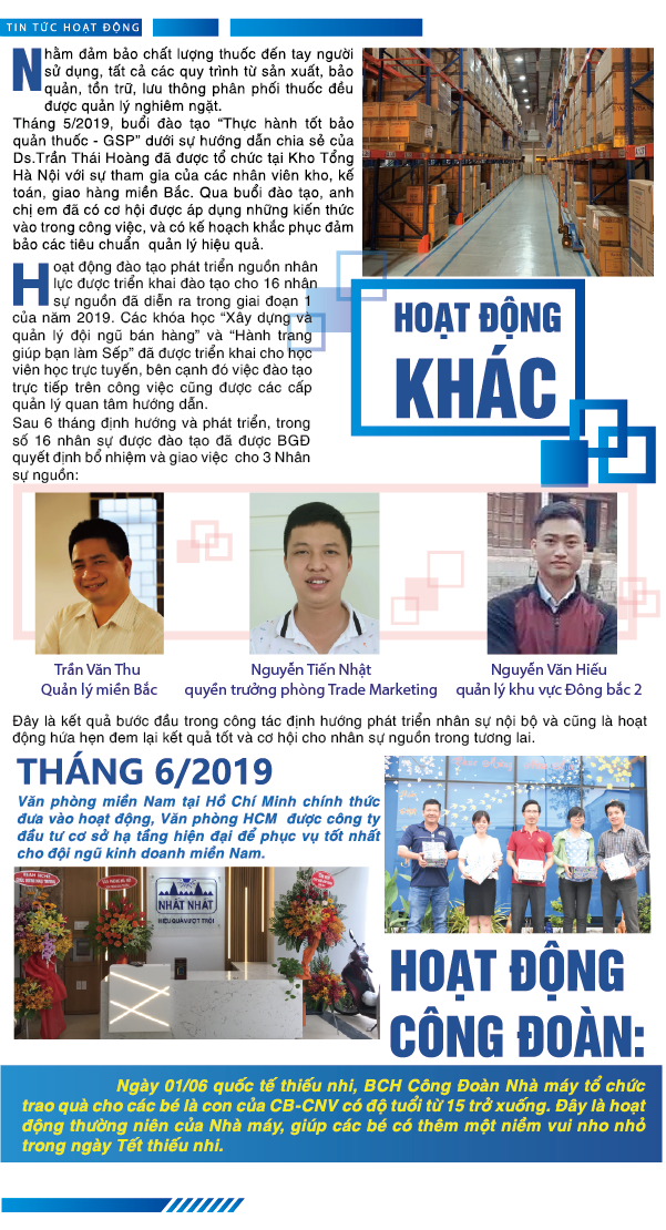 Bản tin nội bộ Nhất Nhất số 9