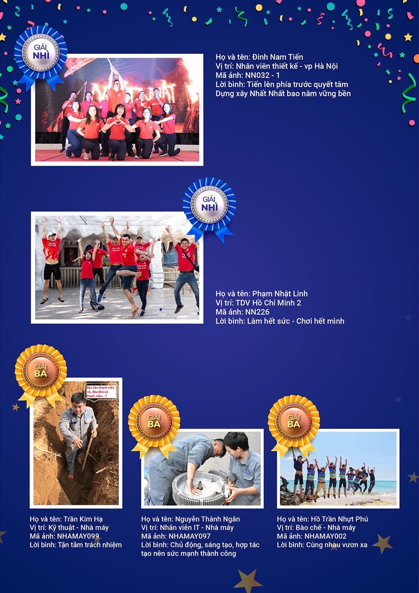 Giải thưởng Cuộc thi ảnh Tôi yêu Nhất Nhất