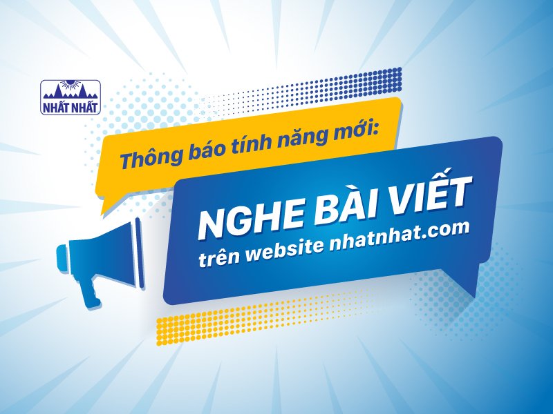 Mỗi bài viết đều được thêm tính năng nghe 2 giọng đọc miền Bắc & Nam